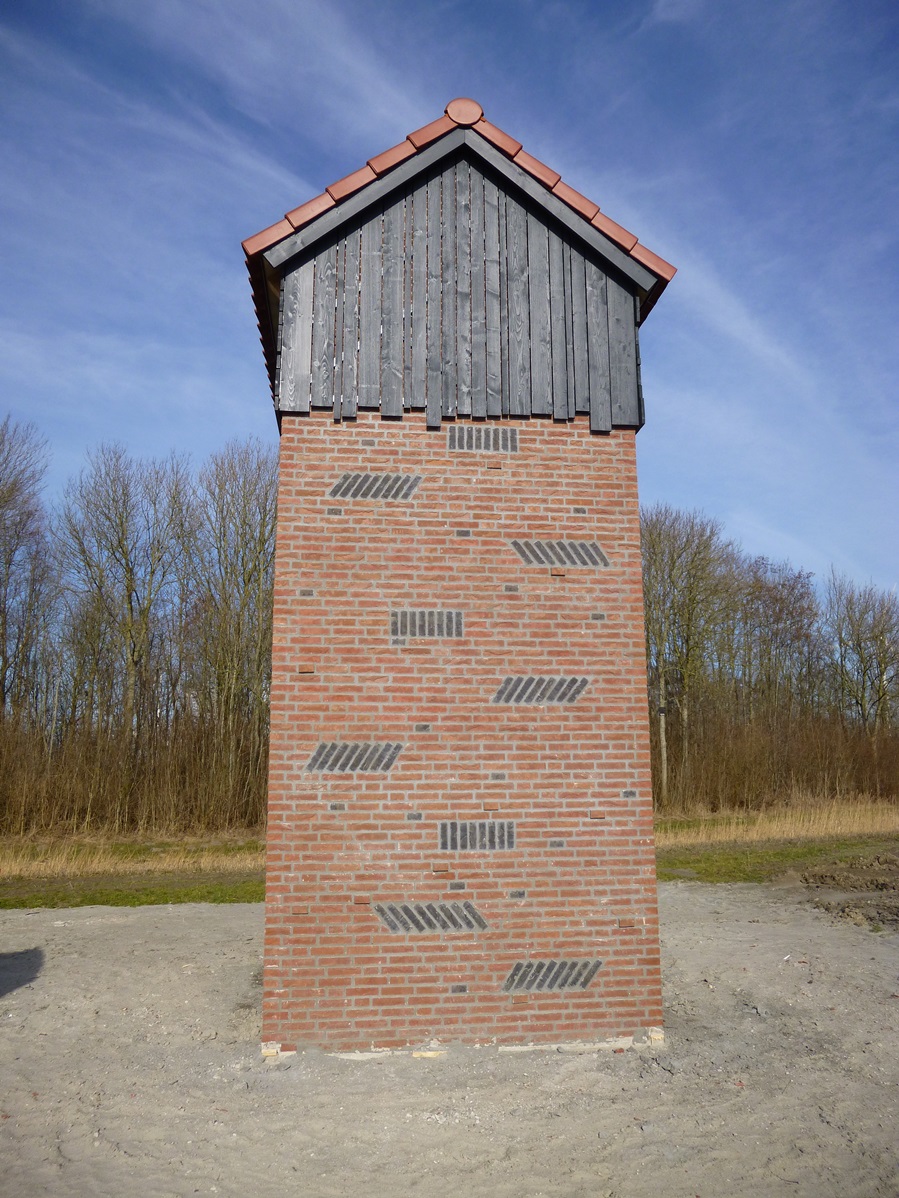 Het nieuwe verblijf voor vleermuizen is nabij de locatie van Google gebouwd